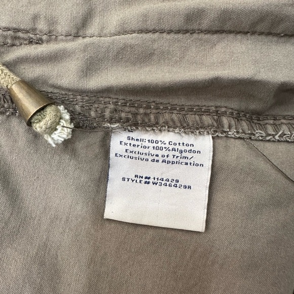 Women's Army Green Utility Jacket - Picture 10 of 14